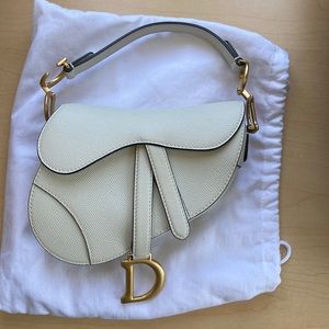 Dior micro saddle bag